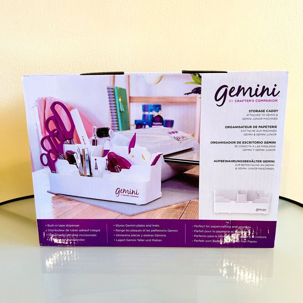NEW Gemini By Crafter’s Companion Storage Caddy Teal